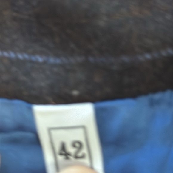 BURBERRY-Pencil Skirt- pinstripe -size 4 - Picture 2 of 10